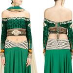 Off Shoulder Blouse Cut